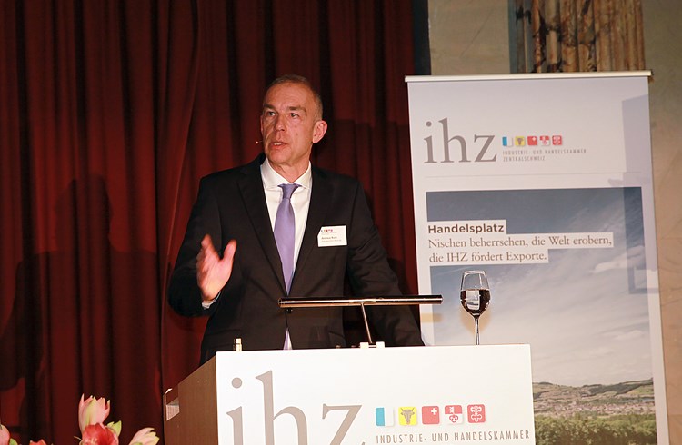 Andreas Ruch ist Präsident der Industrie- und Handelskammer Zentralschweiz IHZ. Foto apimedia