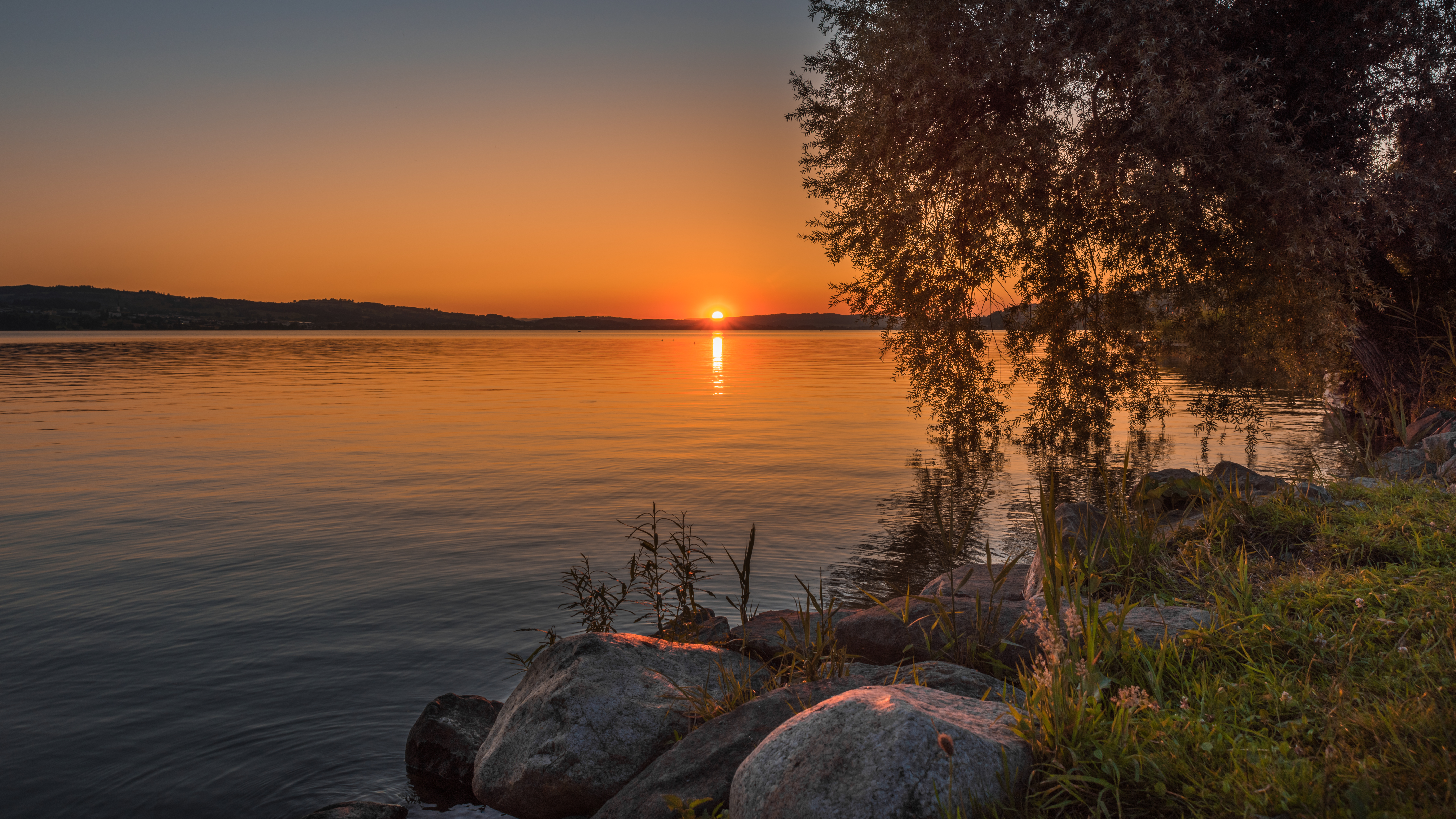 Wunderbarer Sonnenuntergang am Sempachersee | Markus Suppiger, Buttisholz