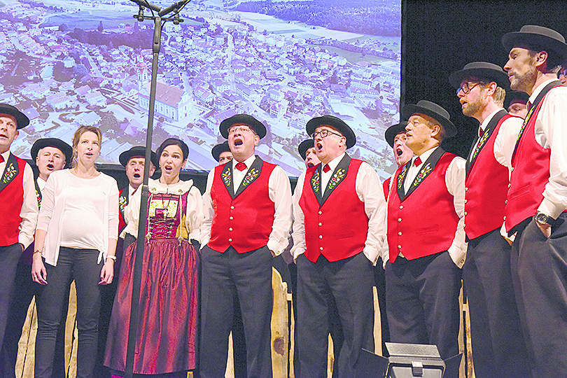 Der Jodklerklub Heimelig Ruswil.