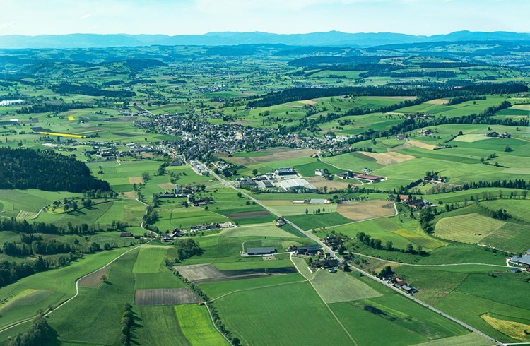 Das Rottal mit seinen vier Gemeinden Ruswil, Buttisholz, Grosswangen und Ettiswil soll im neuen Richtplan eine stärkere Rolle spielen. Foto Stefan Dubach