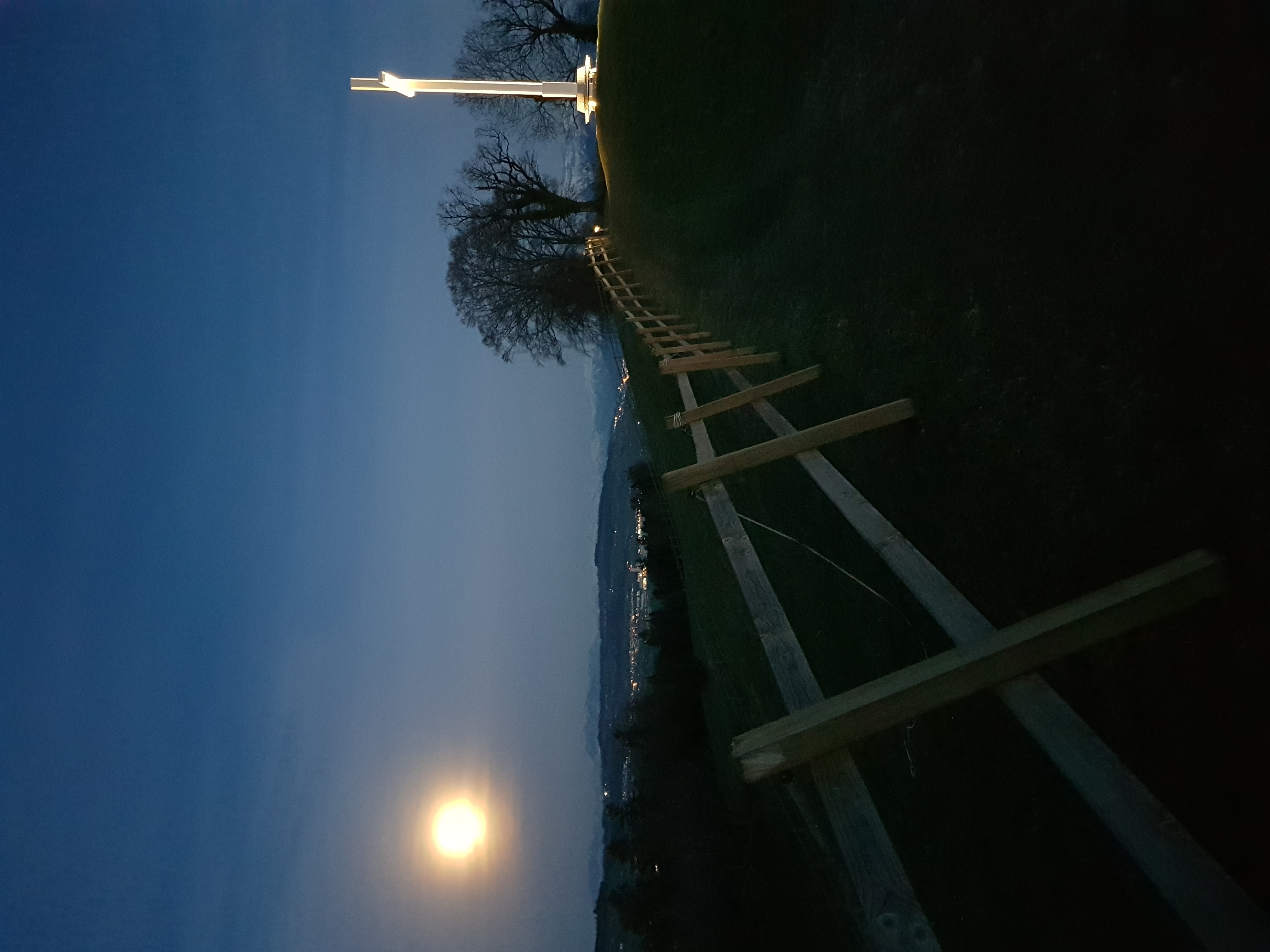 Wanderung bei Vollmond auf den Wellberg in Grosswangen. | Cornelia Kalbermatten, Grosswangen