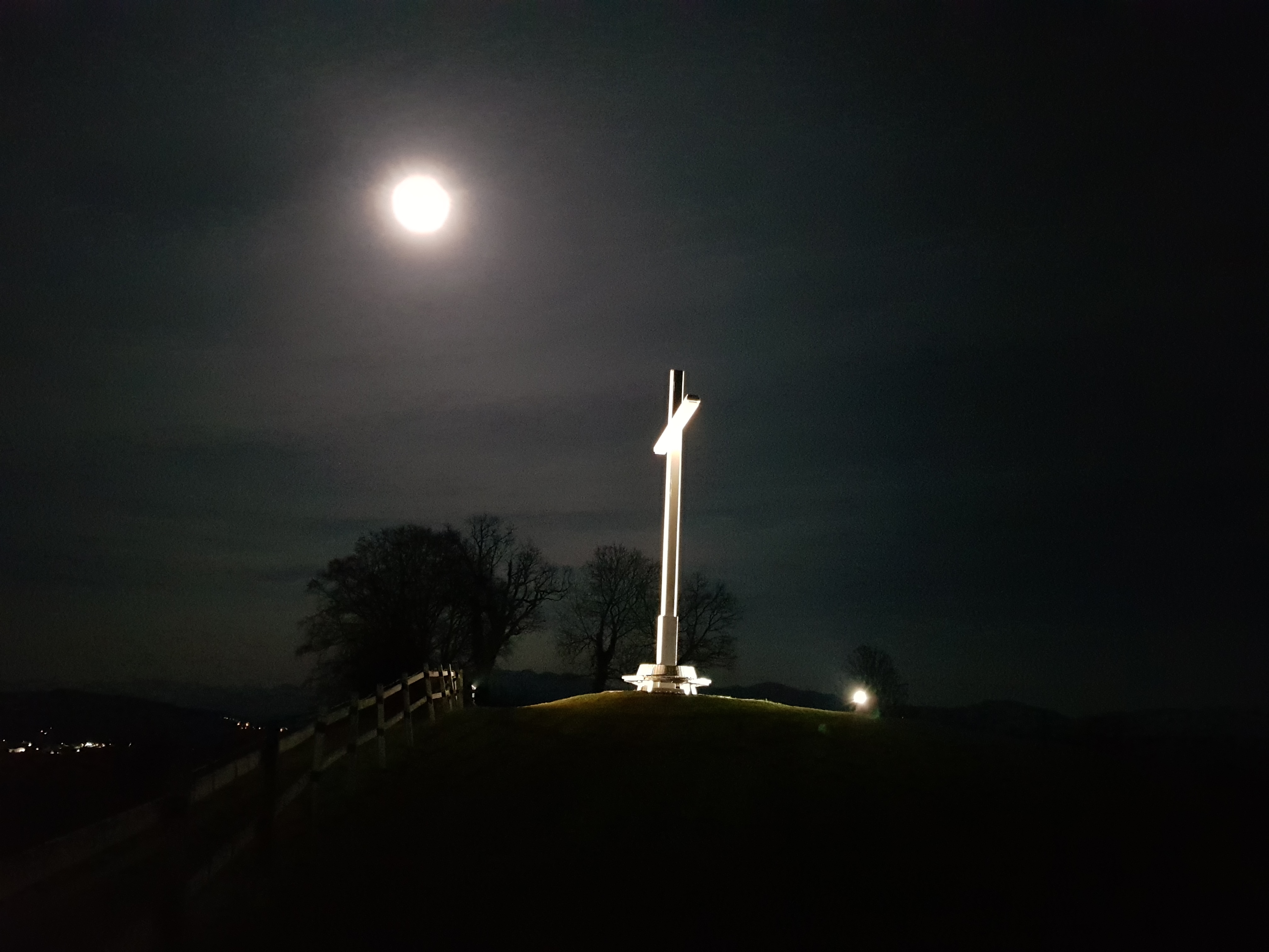 Wanderung bei Vollmond auf den Wellberg in Grosswangen. | Cornelia Kalbermatten, Grosswangen