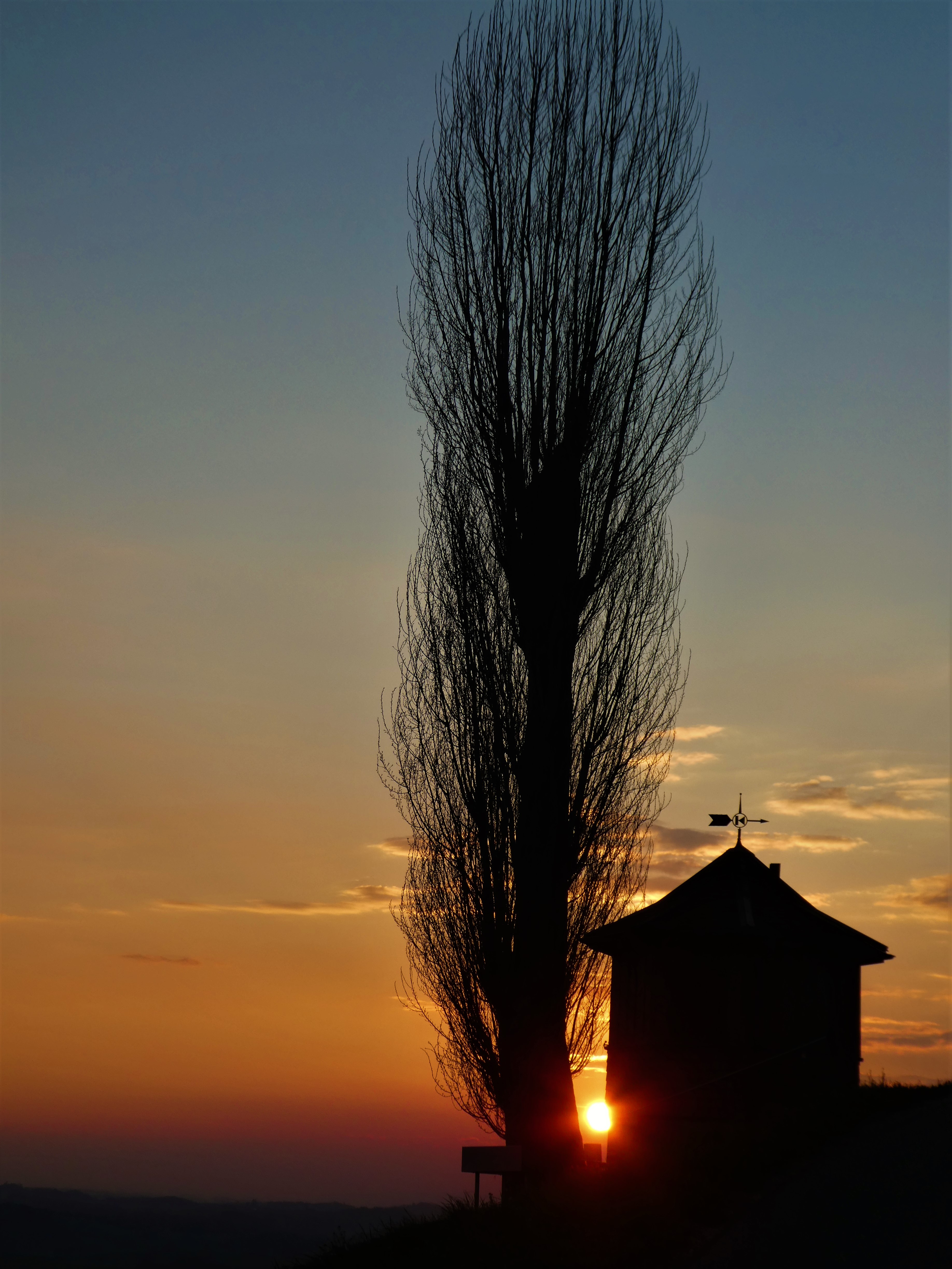 Sonnenuntergang beim Gsellenhüsli, Ruswil | Josy Steinmann, Ruswil