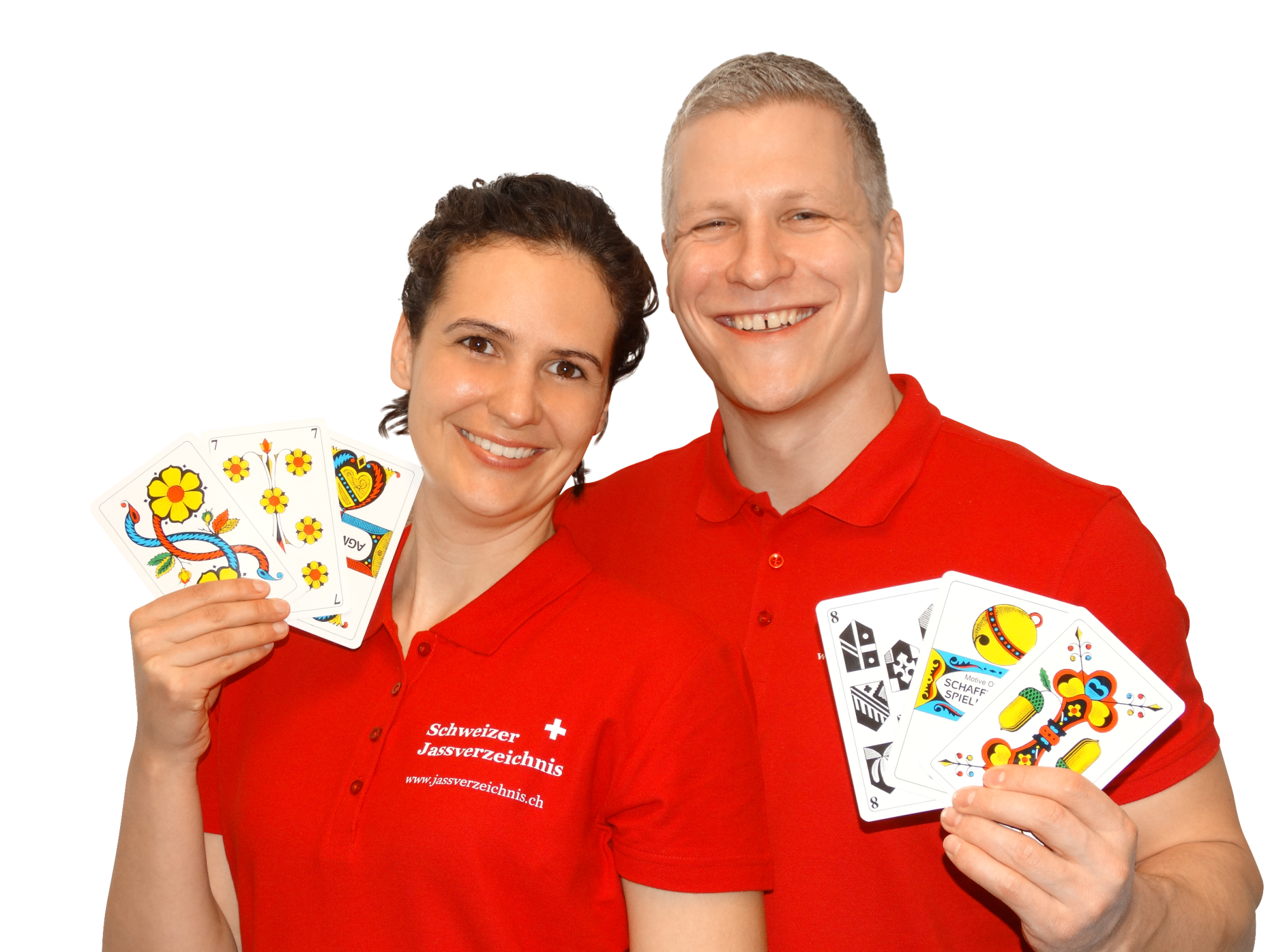 Melanie und Armin Muff haben mit dem Party-Jass ein neues Spiel entwickelt. Foto zVg