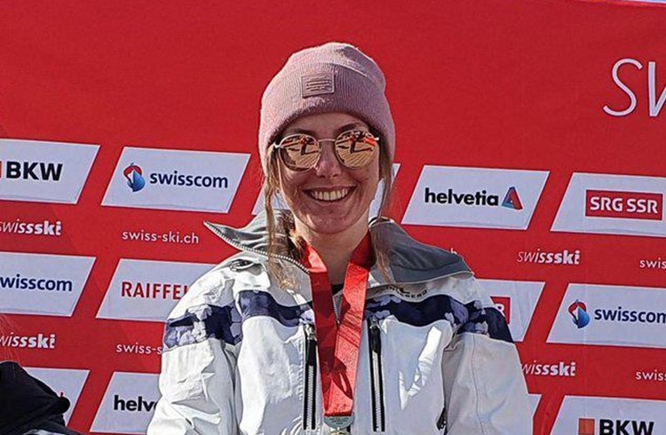 Die Ruswilerin Michèle Wicki gewann Gold im Riesenslalom. Foto zVg