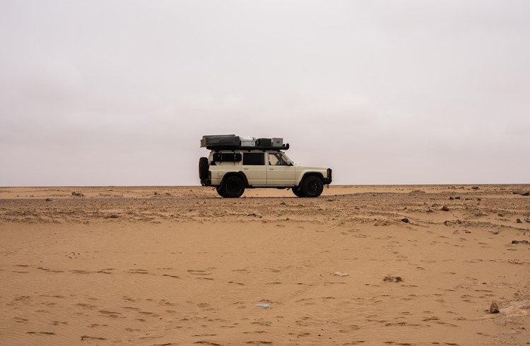 Impressionen von der Fahrt durch die Wüste Sahara. Fotos zVg