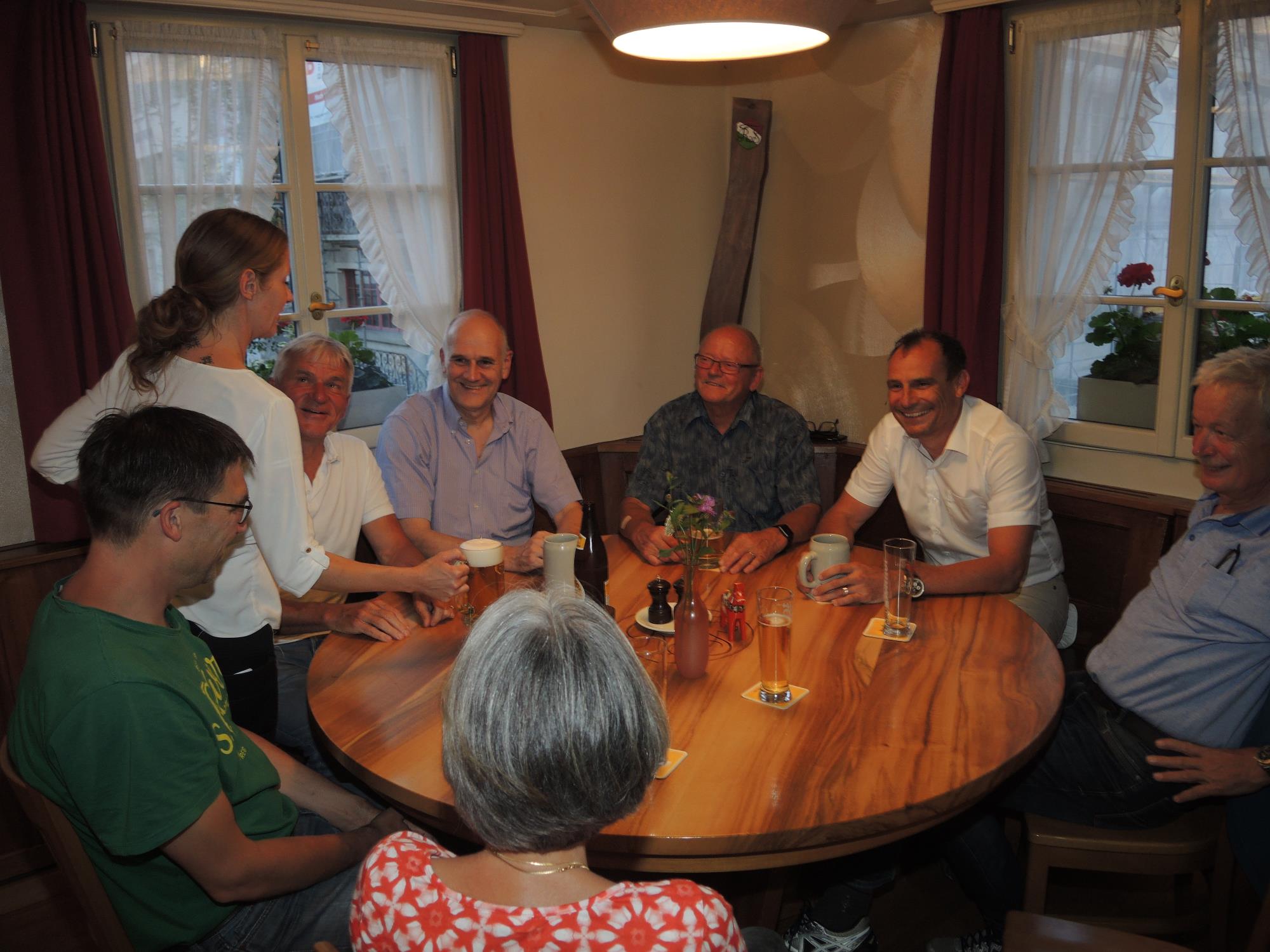 Stamm der Ruswiliensis am 1. Juli 2022. Foto Josef Stirnimann-Maurer