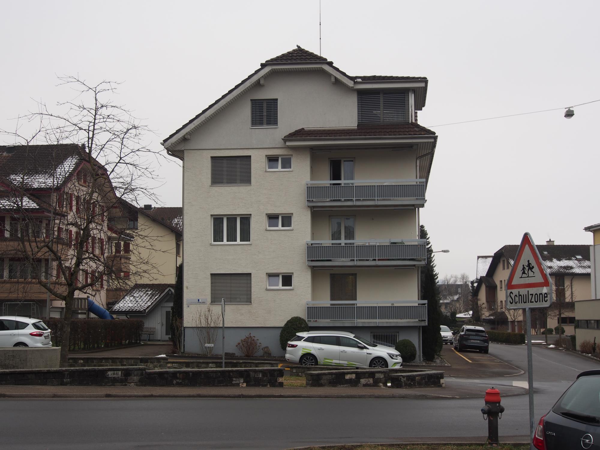 Polizeiposten Ruswil zügelt vorübergehend ins Gemeindehaus. Foto Anzeiger vom Rottal