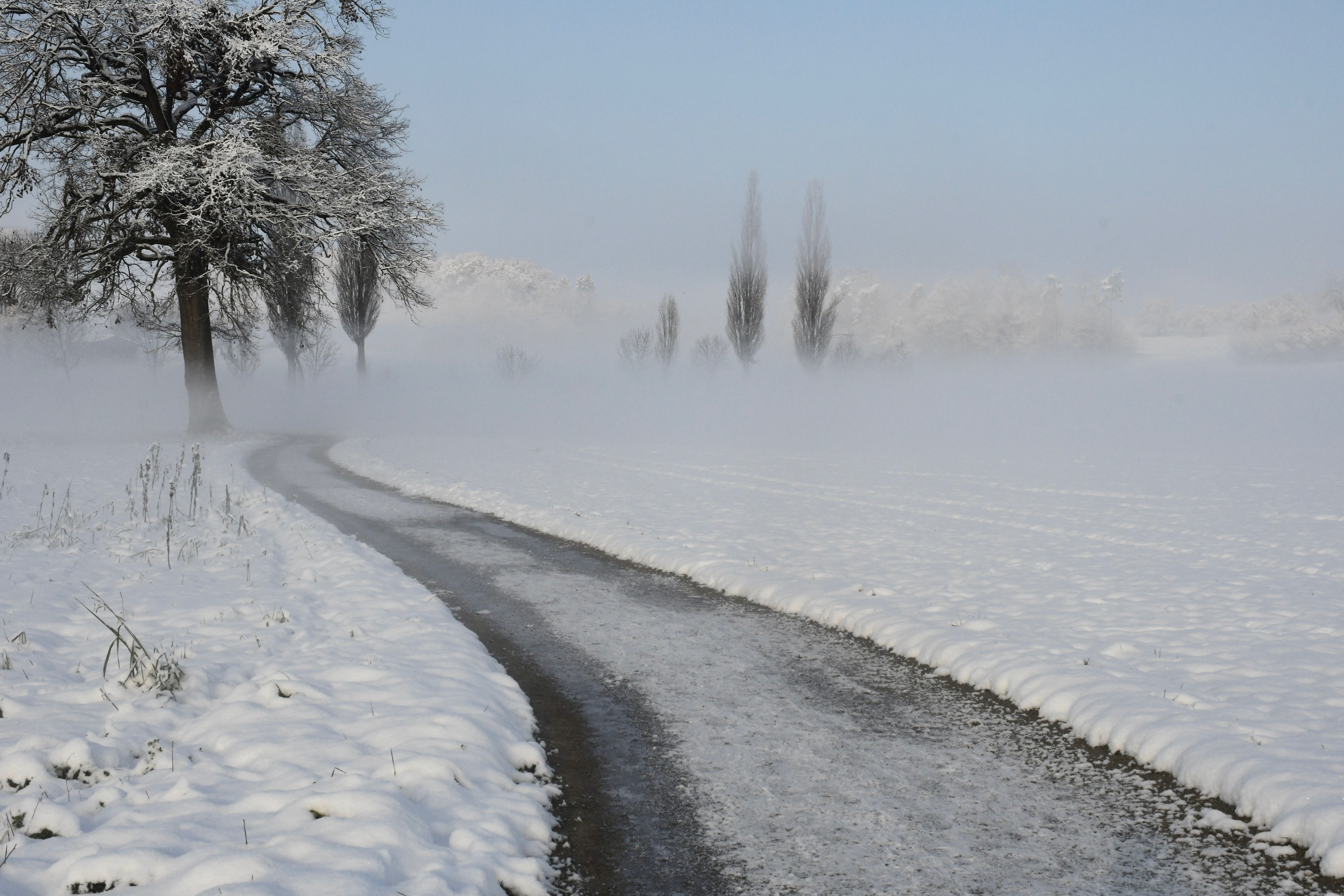 Winterliche Sonntags morgen Stimmung an der Roth | Toni Koller, Grosswangen