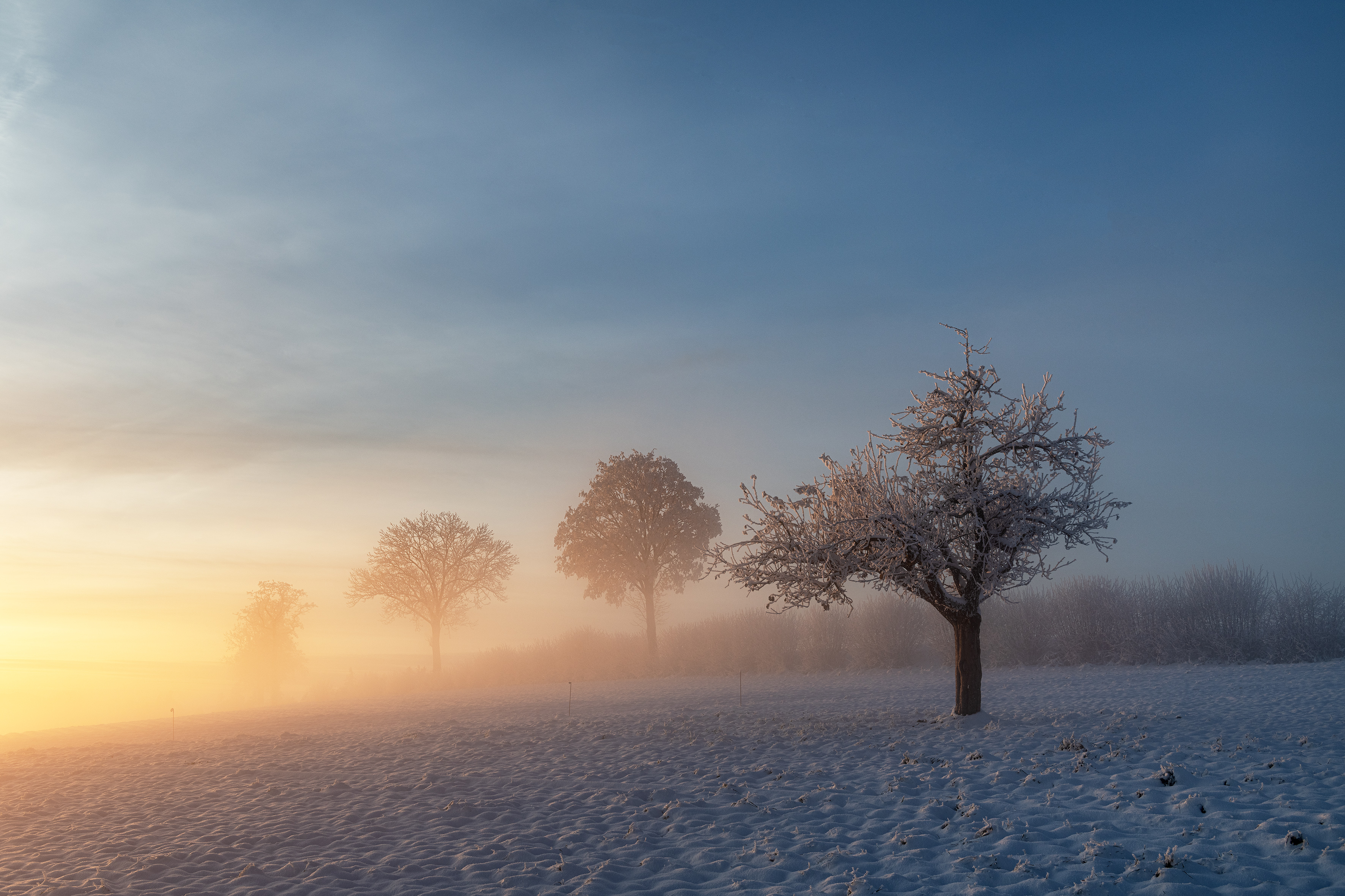 Sonnenuntergang. Foto Stefan Dubach