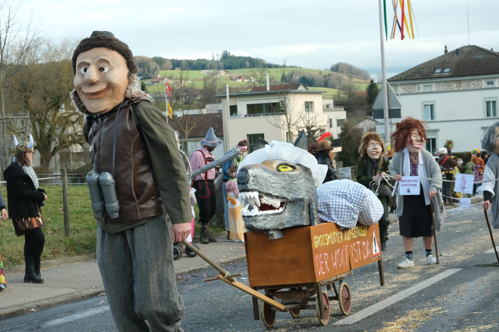 Wolf in der Region. Foto Hannes Bucher