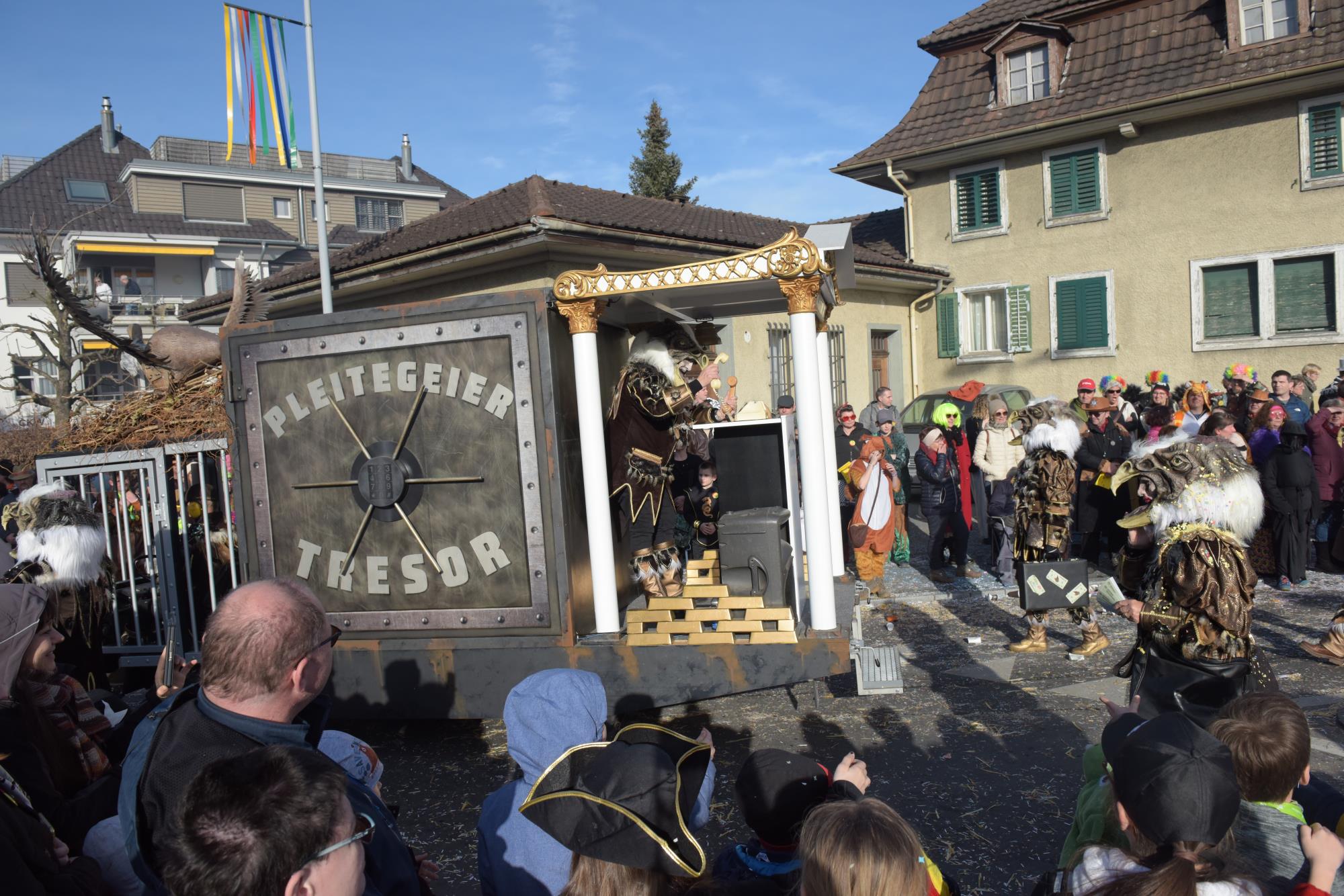 Impressionen vom Grosswanger Umzug 2023. Foto Michael Wyss