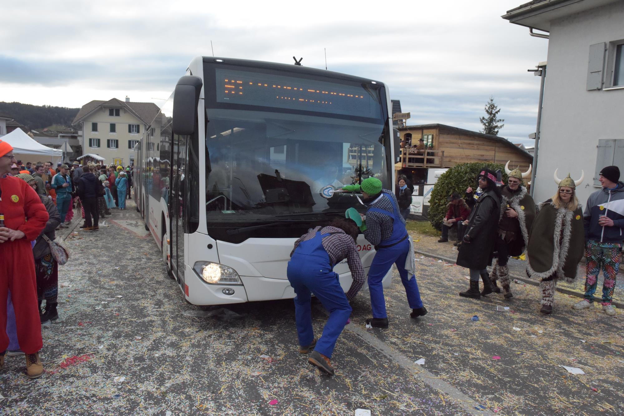 Impressionen vom Grosswanger Umzug 2023. Foto Michael Wyss