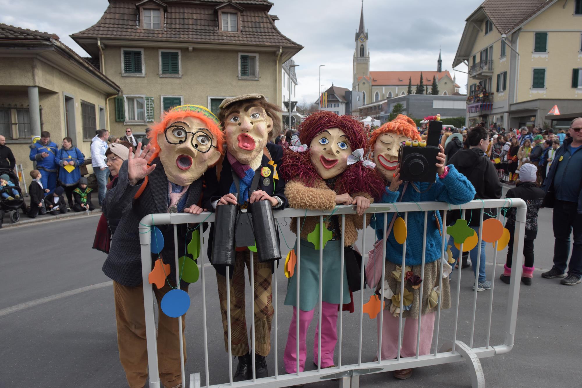 Impressionen vom Grosswanger Umzug 2023. Foto Michael Wyss