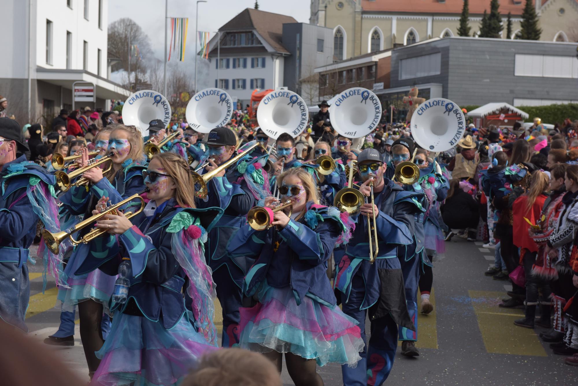 Impressionen vom Grosswanger Umzug 2023. Foto Michael Wyss