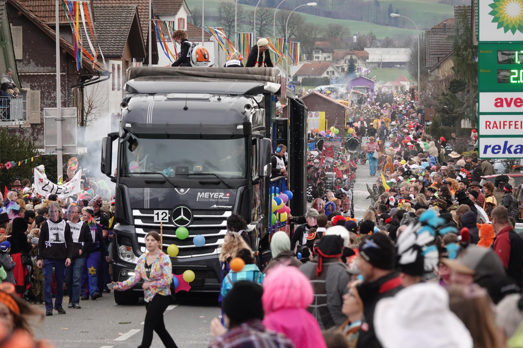 Impressionen vom Grosswanger Umzug 2023. Foto Roland Meyer