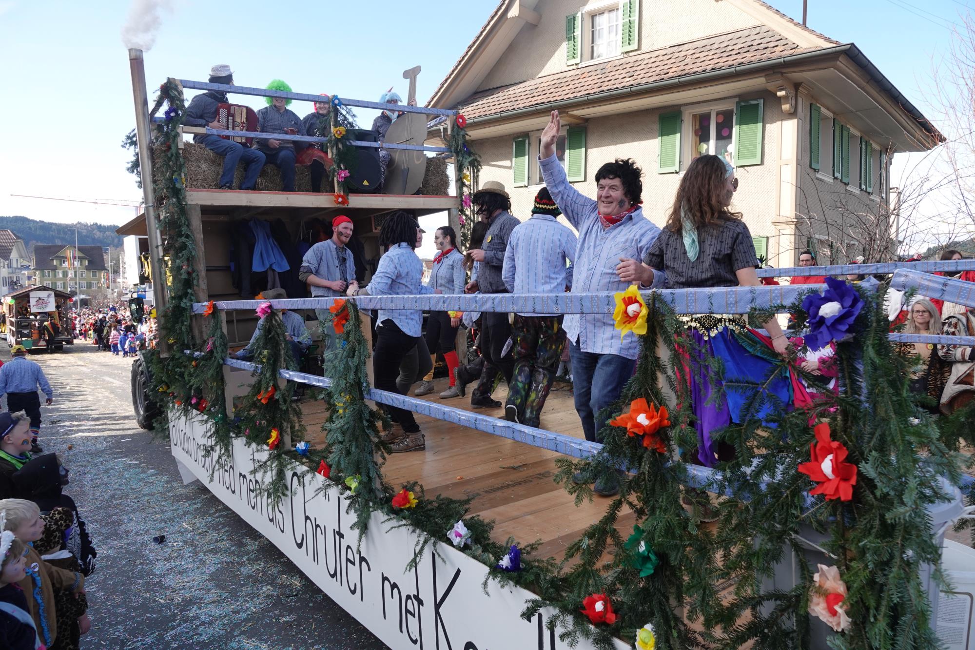 Impressionen vom Grosswanger Umzug 2023. Foto Roland Meyer