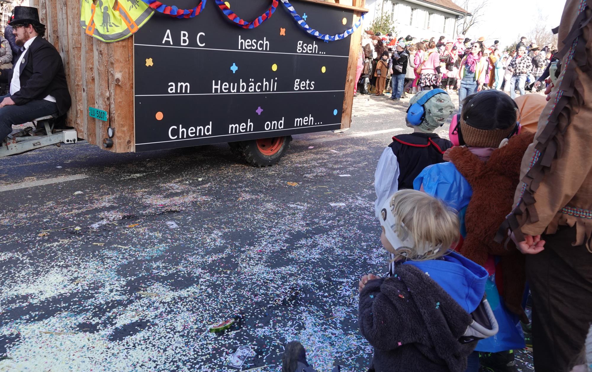 Impressionen vom Grosswanger Umzug 2023. Foto Roland Meyer