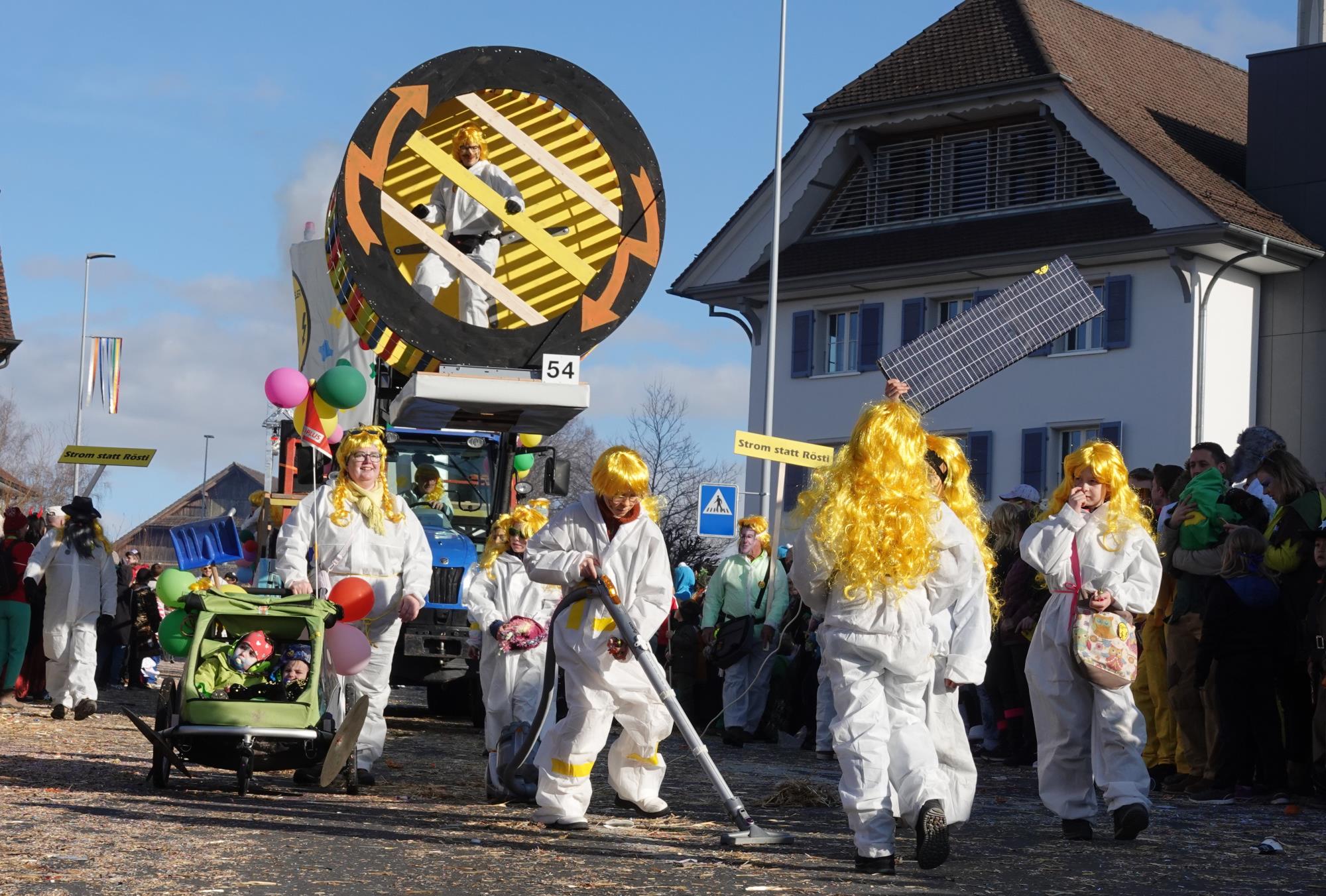 Impressionen vom Grosswanger Umzug 2023. Foto Roland Meyer