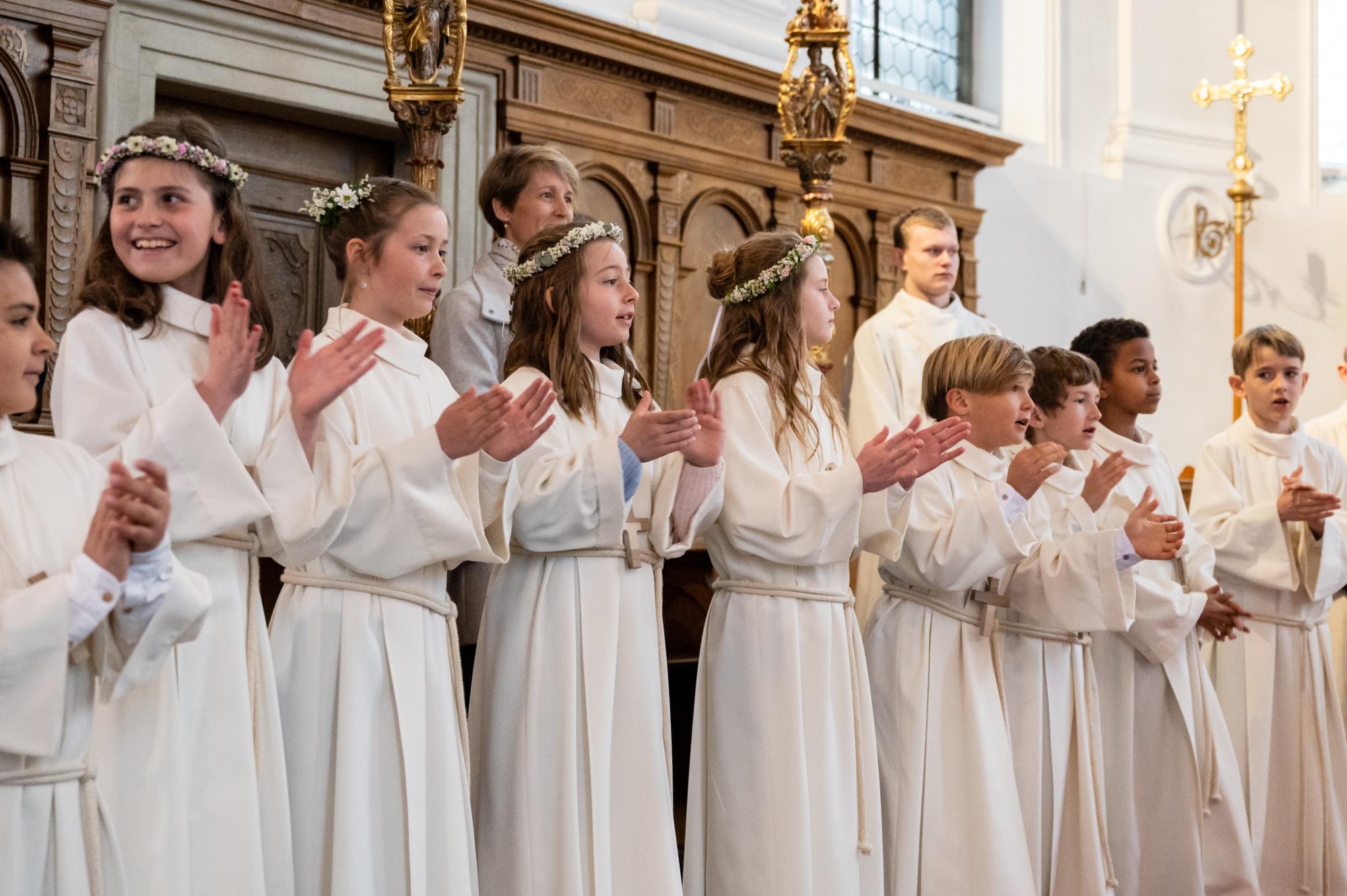 Weisser Sonntag in Wolhusen. Foto Fabienne Felder