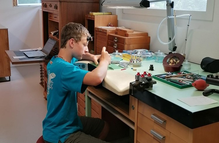 Im Uhrenatelier Graber. Fotos zVg Im Uhrenatelier Graber. Fotos zVg