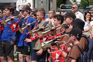 Impression Einzug Blauring Ruswil und Jungwacht Ruswil. Foto Roland Meyer Impression Einzug Blauring Ruswil und Jungwacht Ruswil. Foto Roland Meyer