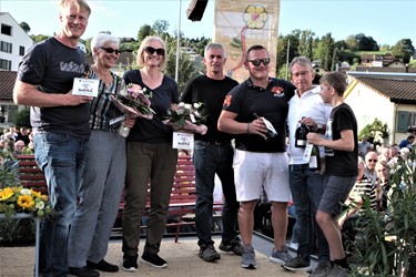 Das Ruswiler Jassteam, welches den Samschtig Jass nach Ruswil brachte. Foto Hannes Bucher Das Ruswiler Jassteam, welches den Samschtig Jass nach Ruswil brachte. Foto Hannes Bucher