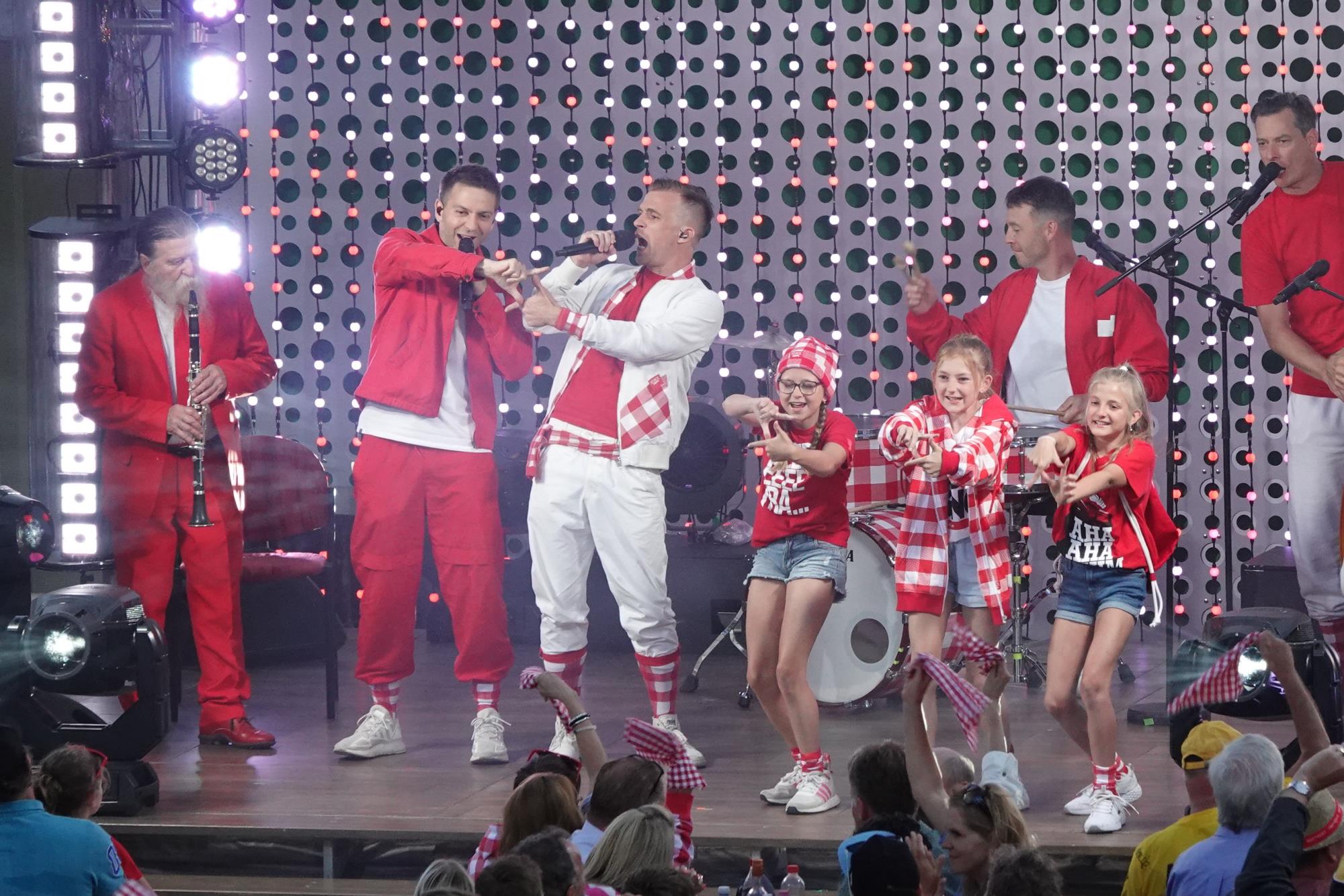 Stubete Gäng mit einem fulminanten Auftritt. Foto Roland Meyer