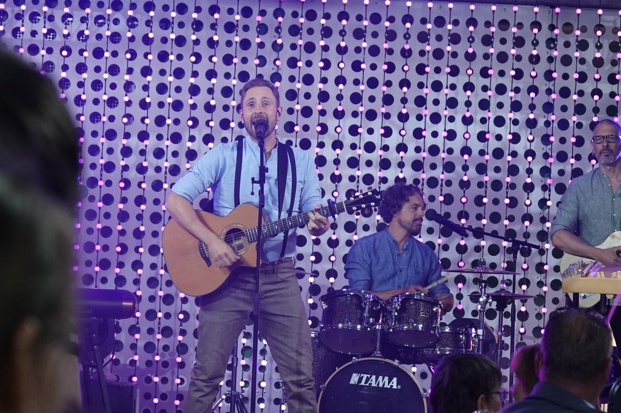 Kunz bei seinem Auftritt. Foto Roland Meyer