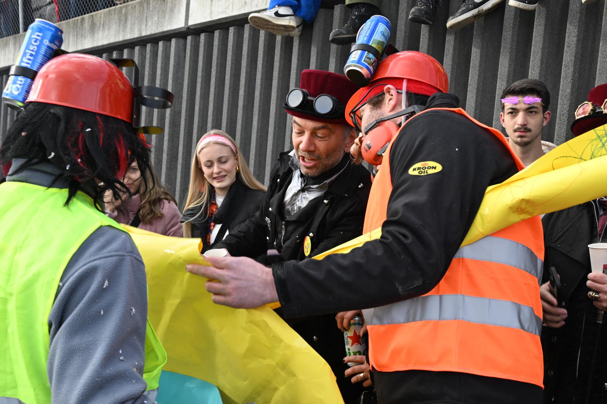 Impressionen vom grossen Fasnachtsumzug in Ettiswil. Foto Roland Meyer