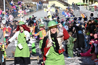 Impressionen vom grossen Fasnachtsumzug in Ettiswil. Foto Roland Meyer Impressionen vom grossen Fasnachtsumzug in Ettiswil. Foto Roland Meyer