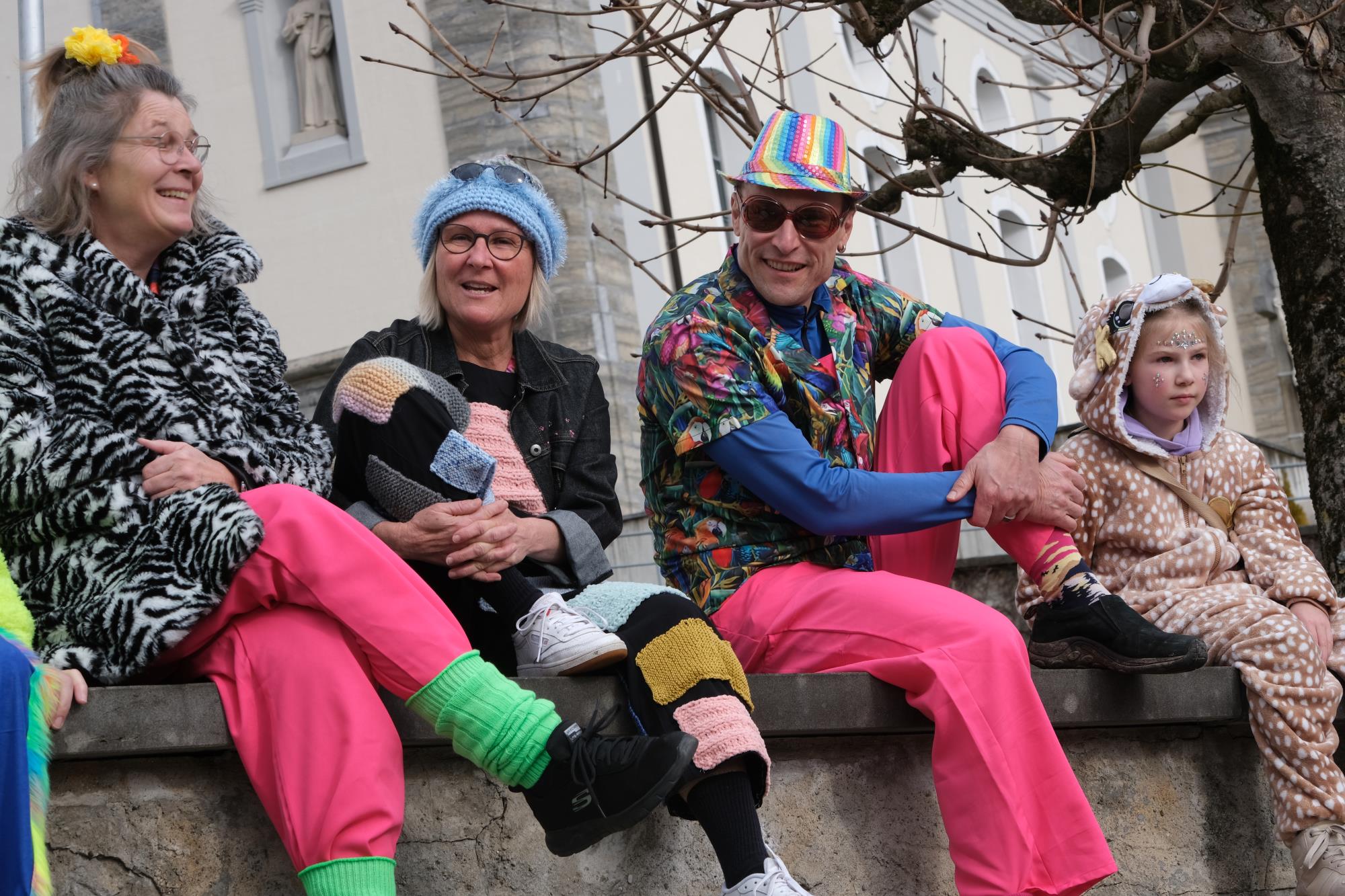 Impressionen vom Kinderumzug in Ruswil. Foto Hannes Bucher
