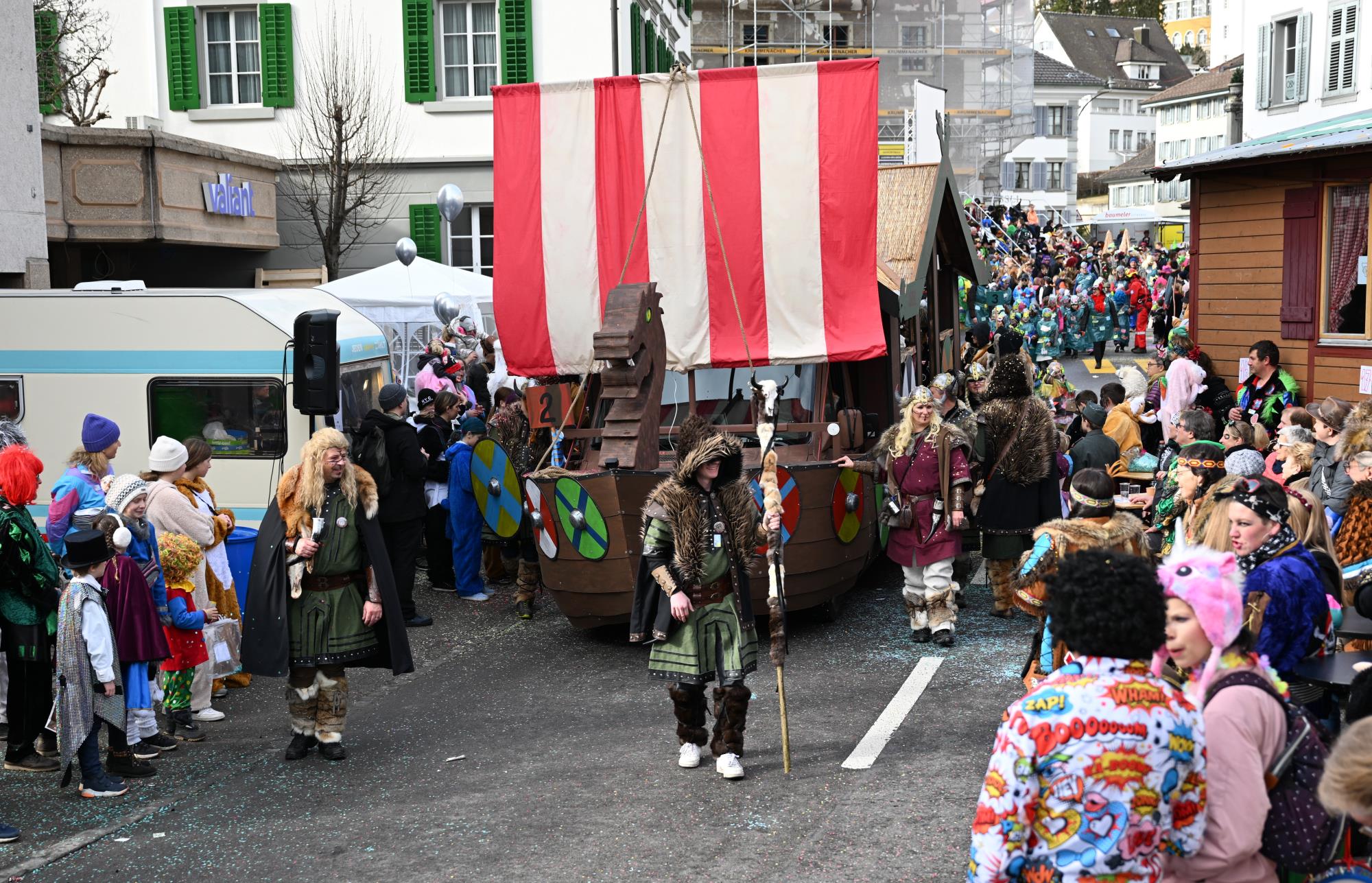 Impressionen vom Kinderumzug in Ruswil. Foto Hannes Bucher
