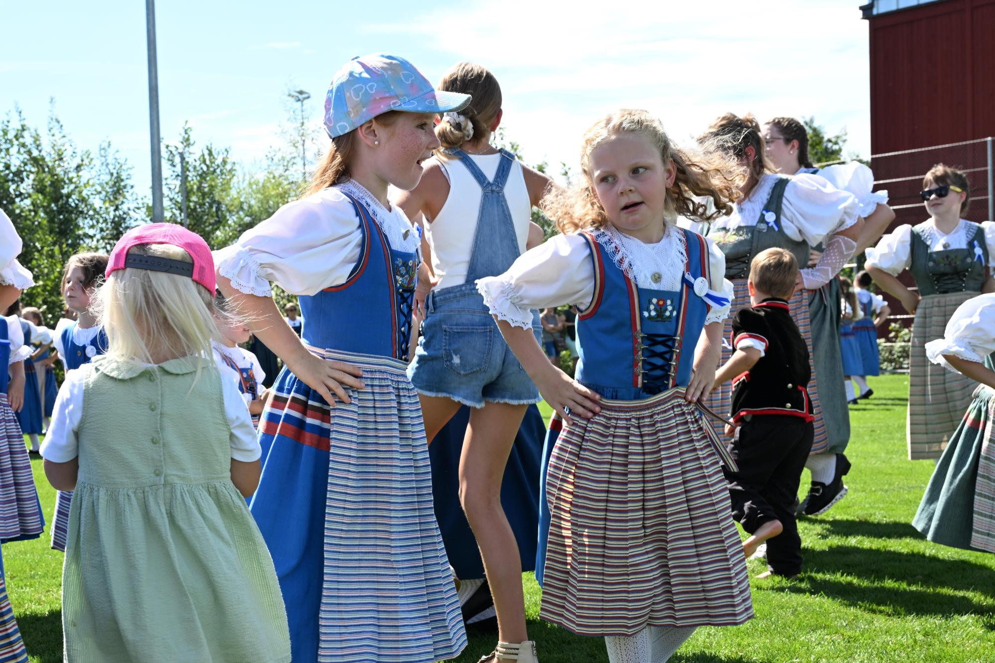 Impressionen Luzerner Kindertrachtenfest in Ruswil. Foto Roland Meyer