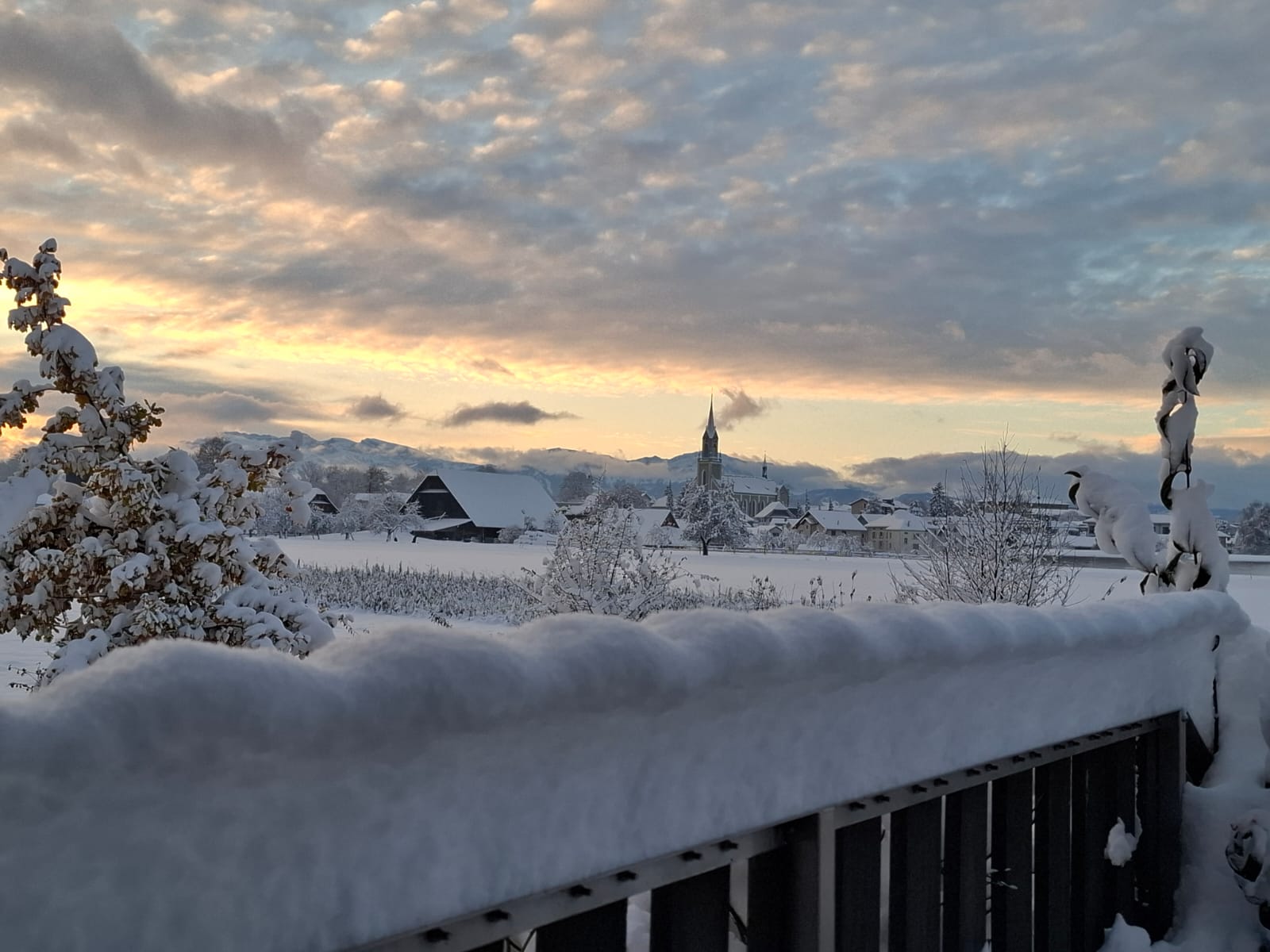 Weisse Morgenstimmung über Grosswangen | Emilie Koller, Grosswangen