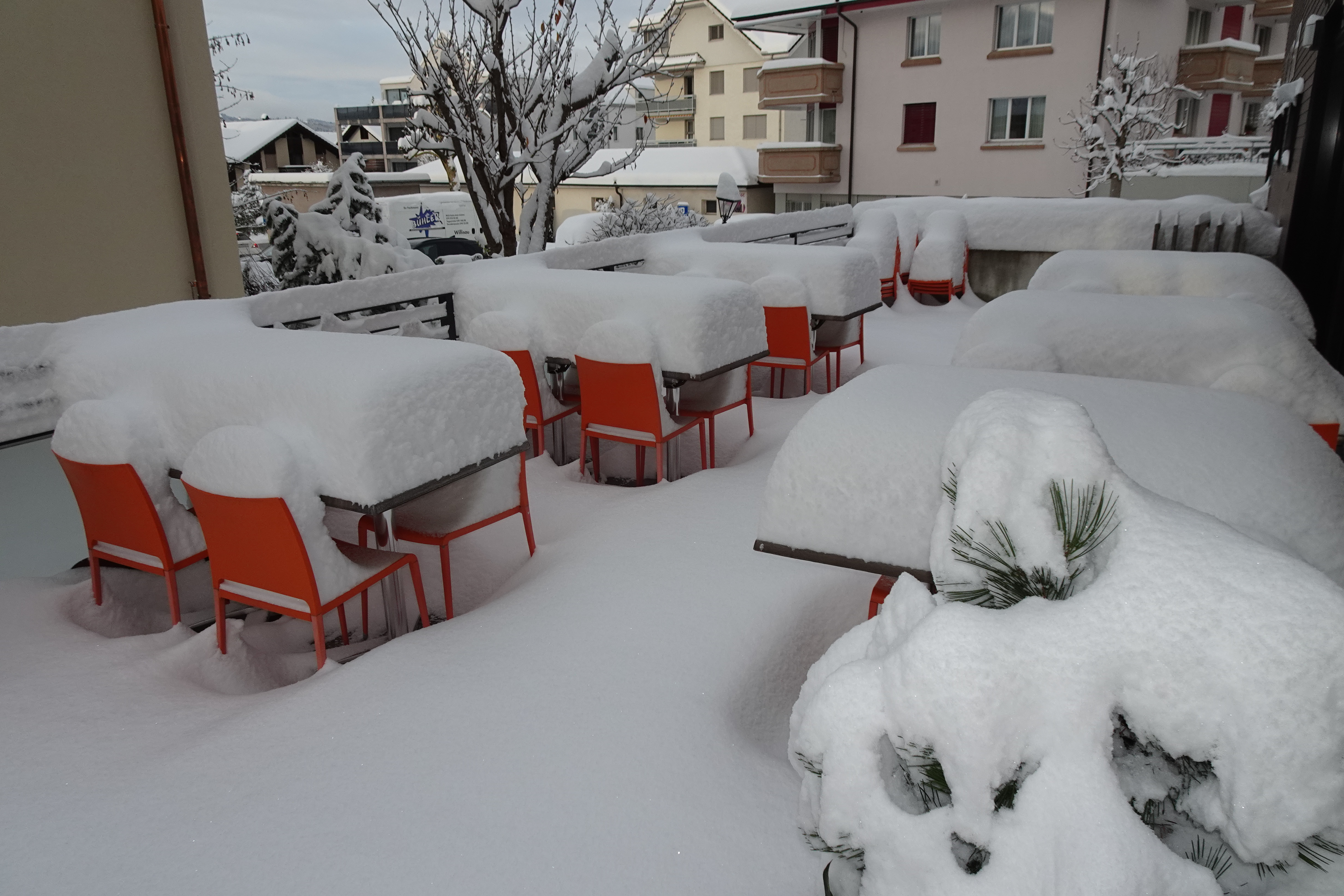 Wintereinbruch mit viel Schnee | Urs Amrein, Ruswil