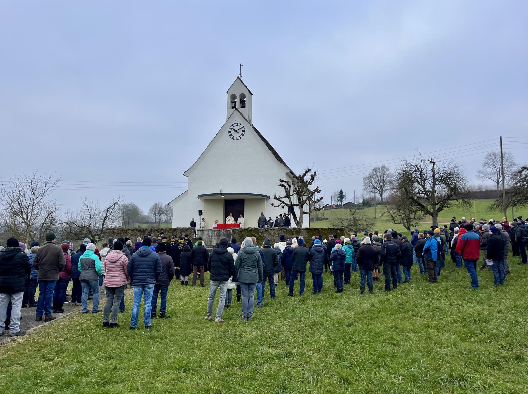 Der «Buuresonntig», wie der Antoniustag in der Region genannt wird, ist für viele Gläubige ein festes Datum im Kalender. Fotos Debora Moos