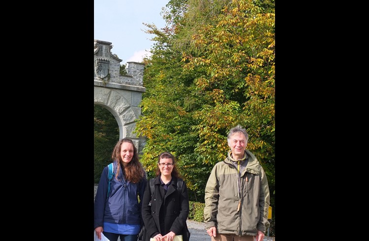 Erforschen und retten alte Orts- und Flurnamen im Kanton Luzern (von links): Irene Rettig, Sarah Künzler und Peter Mulle. Foto zVg