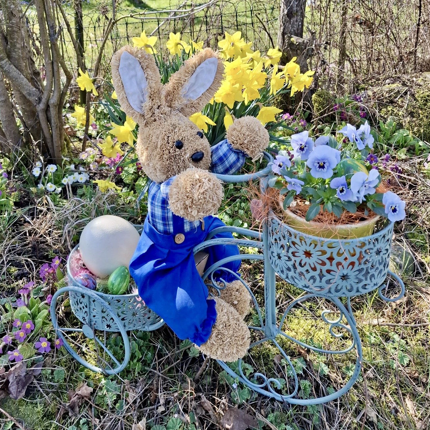 Der Osterhase ist mit dem Velo im Anmarsch | Emilie Koller, Grosswangen 