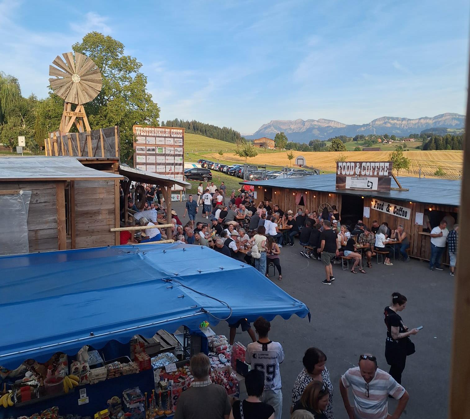 In Geiss war Wild West angesagt. Foto Marlis Roos Willi