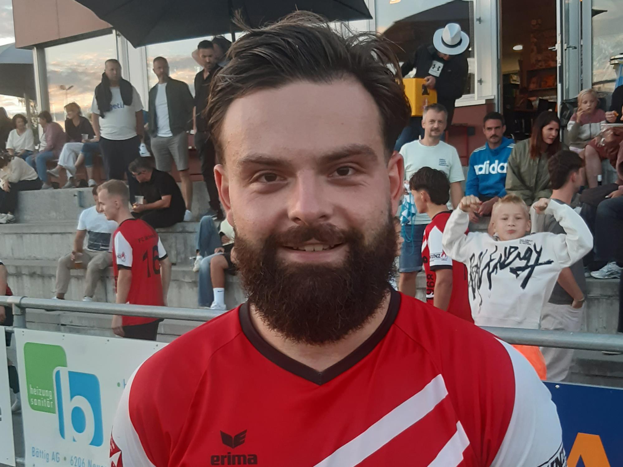 Albion Olomani machte mit seinem Traumtor alles klar. Foto zVg