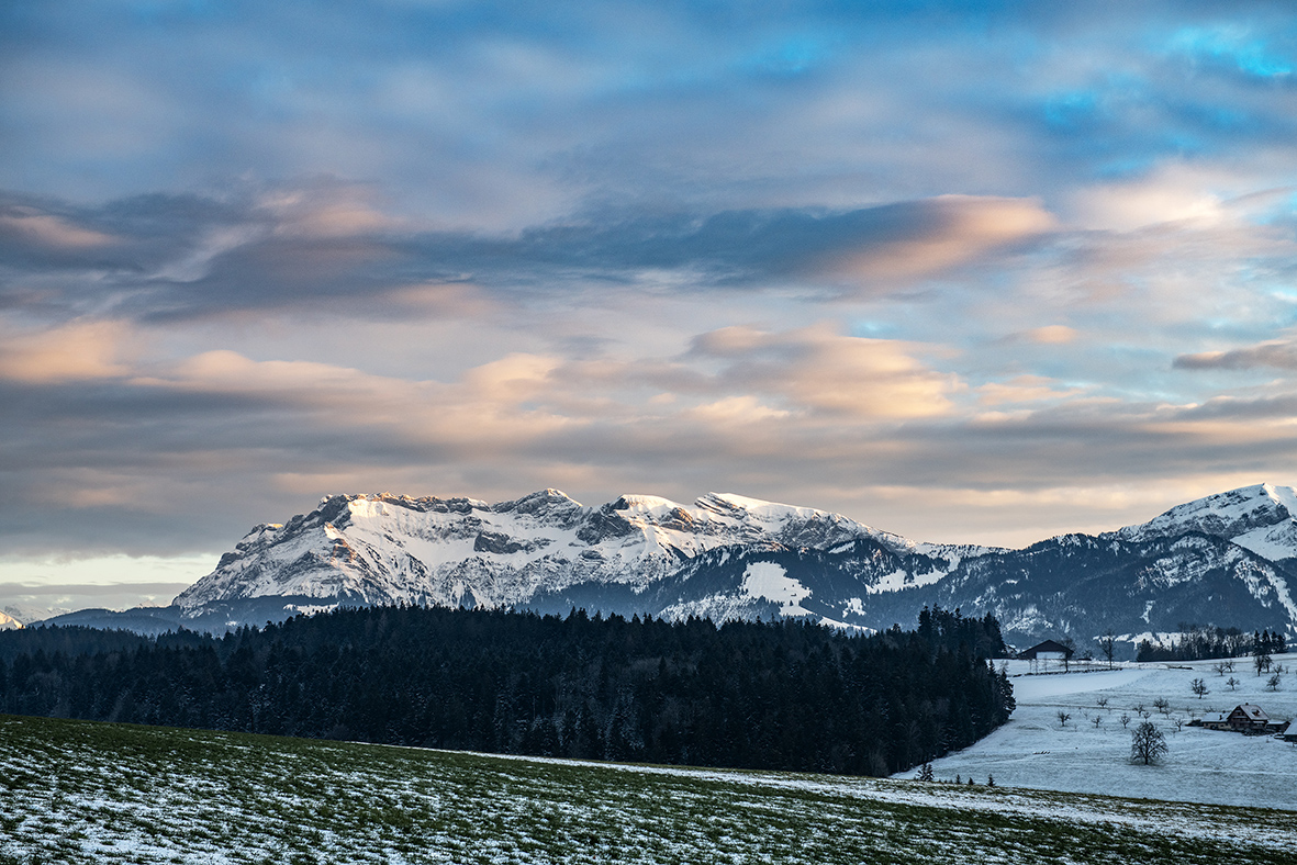 Pilatus im Abendlicht | Stefan Dubach, Ruswil
