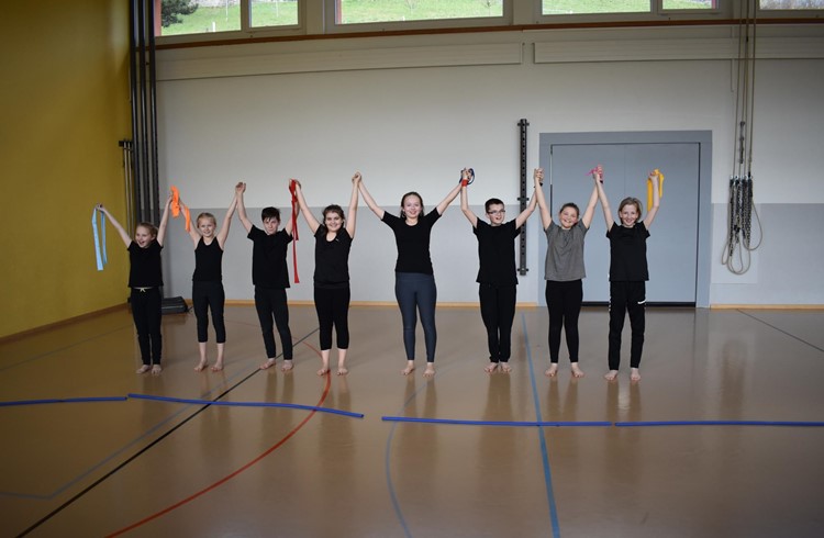 Die Werthensteiner-Tanzgruppe «World Busters» startet am Samstag in Luzern beim School Dance Award. Foto Ferdinand Brühlmann