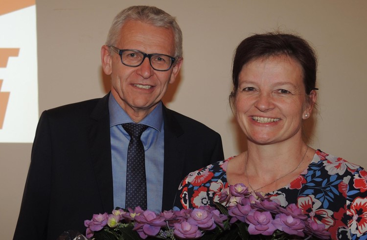 Nach der Nomination durch die Wahlkreispartei: Priska Wismer und Leo Müller. Foto Josef Stirnimann-Maurer
