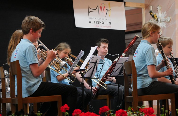 1409 junge Musikantinnen und Musikanten zeigten ihr Können am Jugendmusikfest in Altishofen. Foto zVg