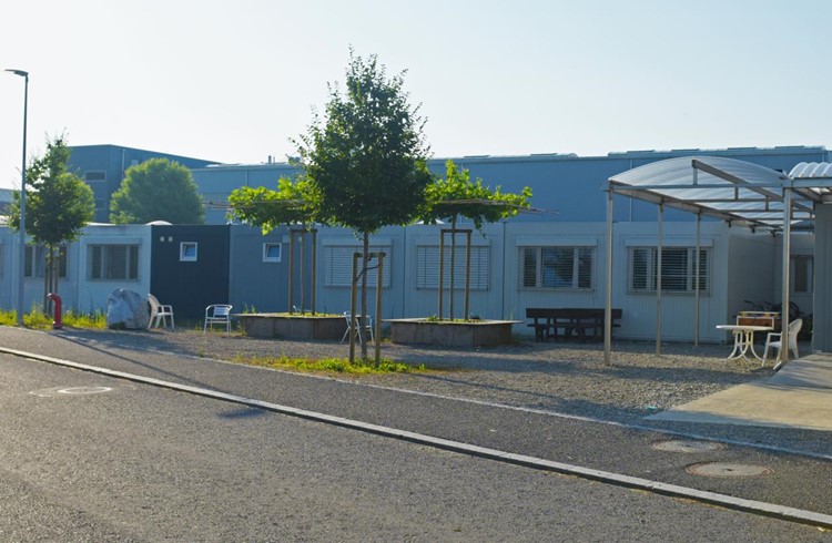 Das Minimalzentrum (MZ) in Buttisholz beherbergt per Juni 41 Asylsuchende. Foto Michael Wyss