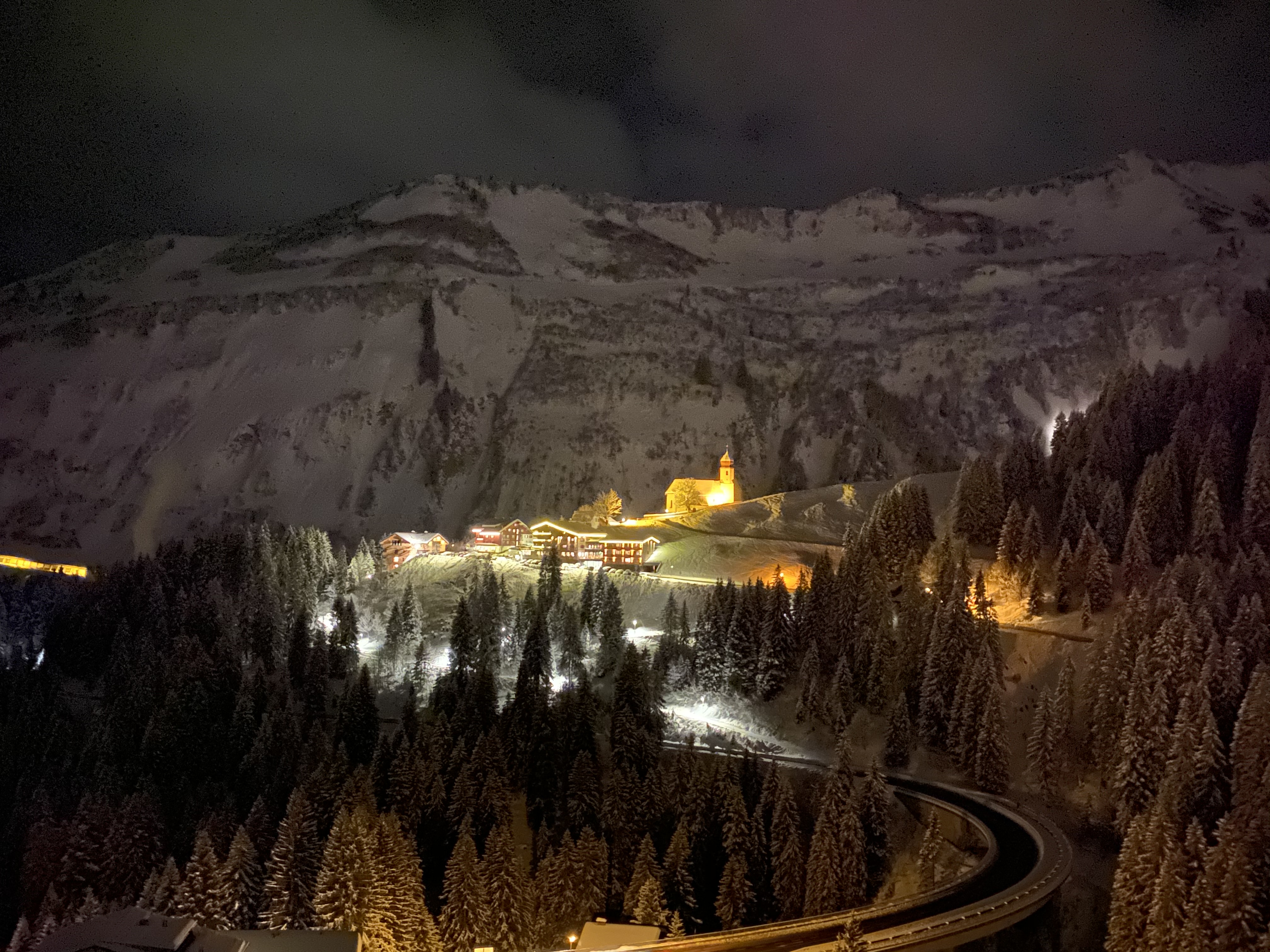 Damüls bei Nacht | Manuela Schmidli, Sigigen