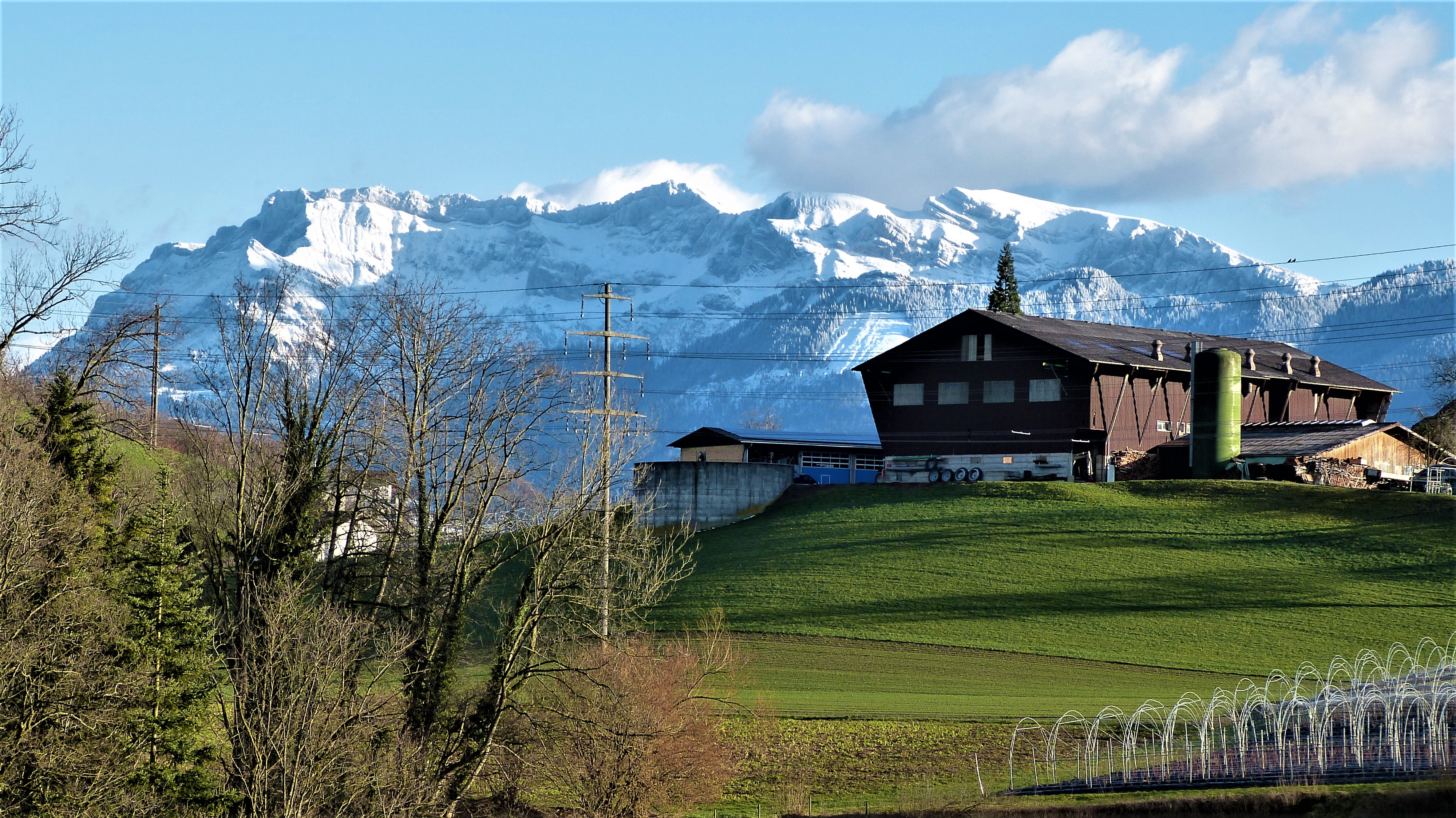 Ein wunderbarer Tag zwischen Frühling und Winter beim Chlösterli, Ruswil. | Josef Lustenberger, Wolhusen 